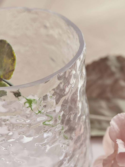 Textured Glass Vase - Small