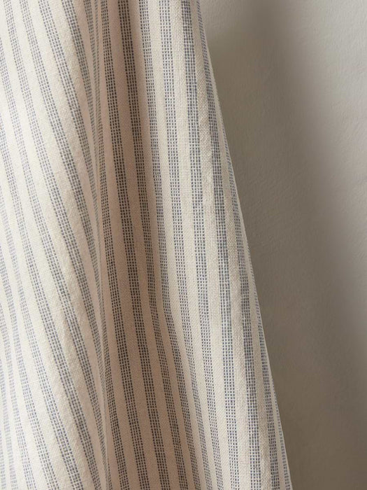 Cotton Tea Towel - French Blue Stripe