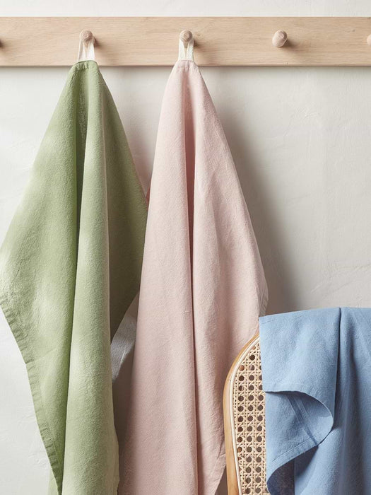 Cotton Tea Towel - Vintage Rose