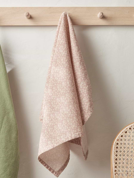 Cotton Tea Towel - Floral