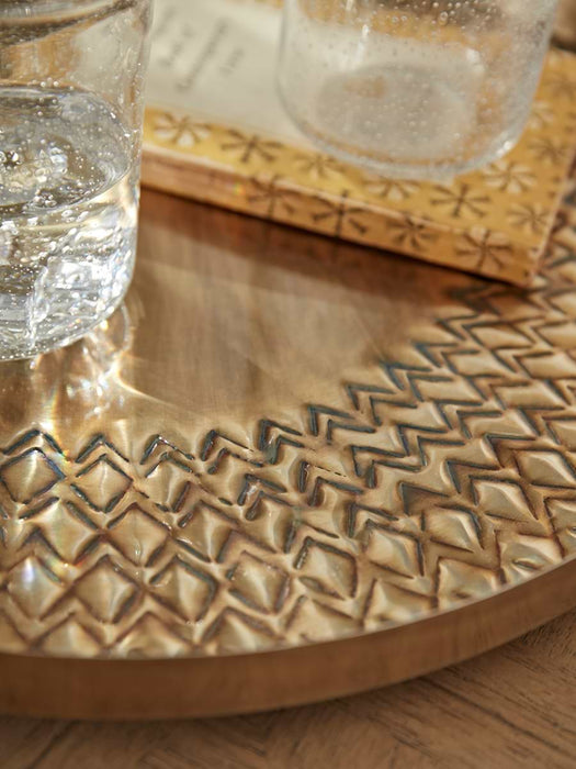 Embossed Metal Tray