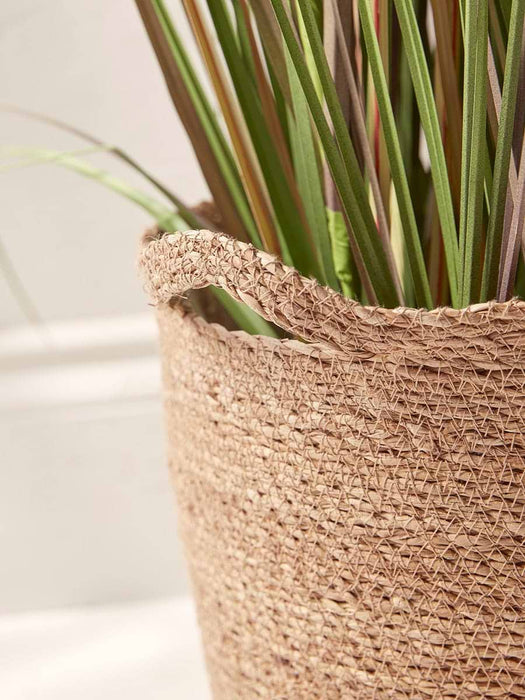 Natural Woven Planter