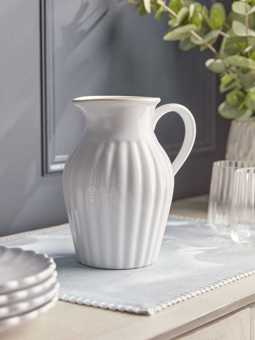 Scalloped Edge Jug