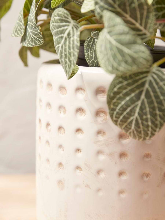 Glazed Dotty Planter
