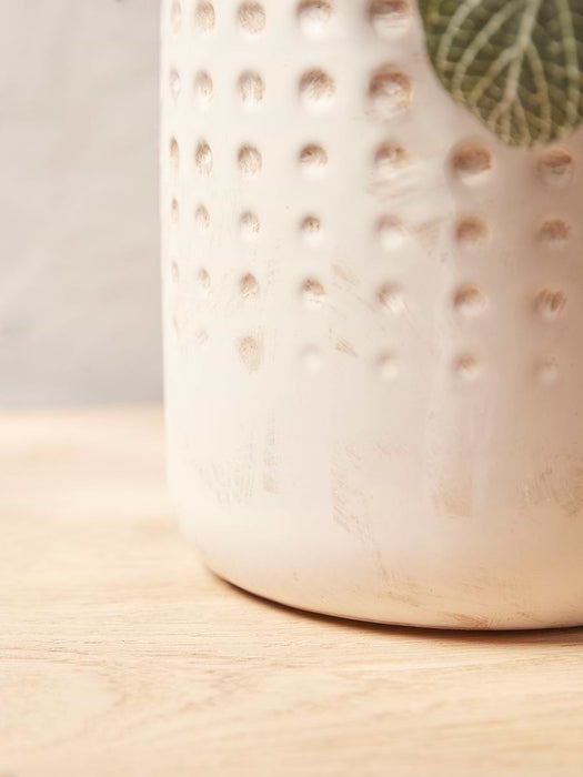 Glazed Dotty Planter