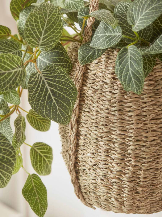 Seagrass Hanging Planter