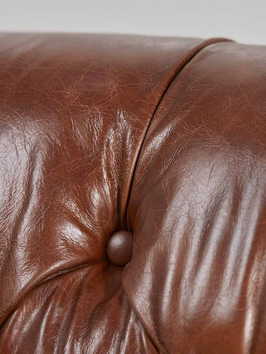 Fenn Sofa - Tan Leather