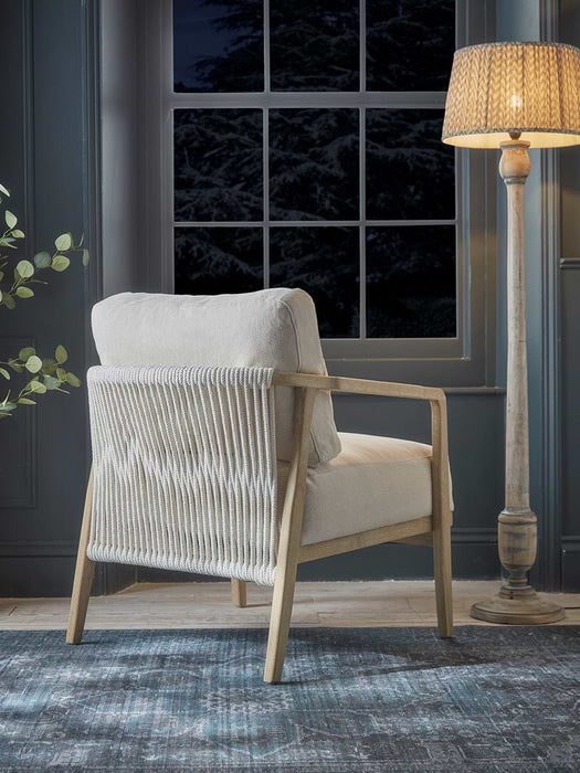 Woven Rope Occasional Chair