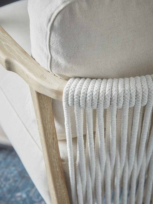 Woven Rope Occasional Chair