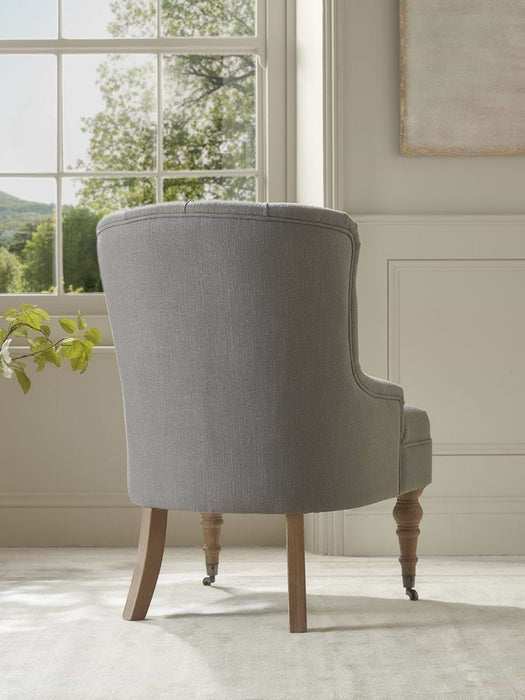 Buttoned Back Occasional Chair