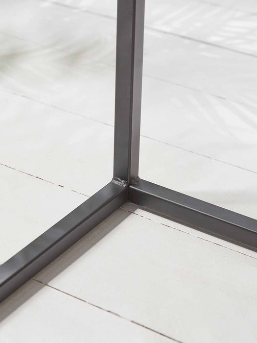 Two Black Nesting Tables