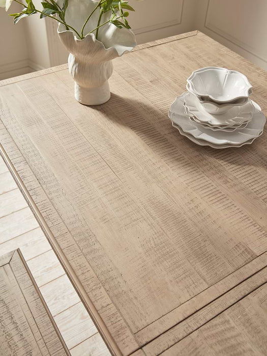 Adina Extendable Rectangle Dining Table - 6 to 8 Seater