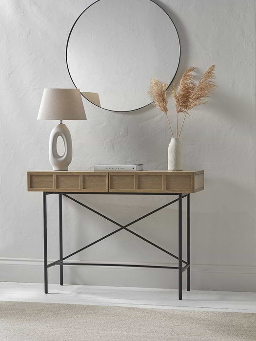 Panelled Console Table
