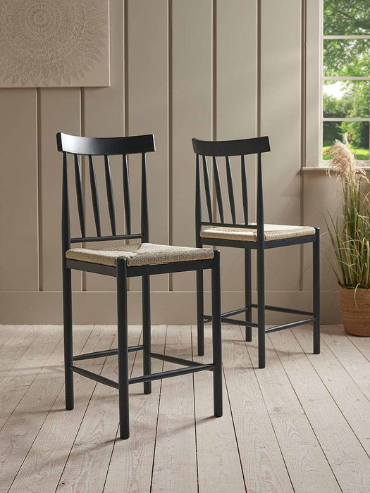Two Reims Counter Stool - Ink