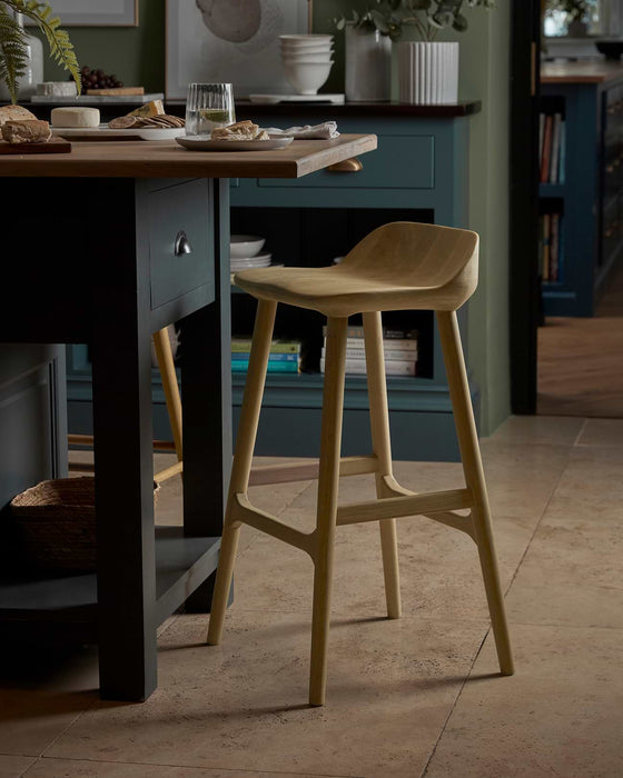 Oak Counter Stool