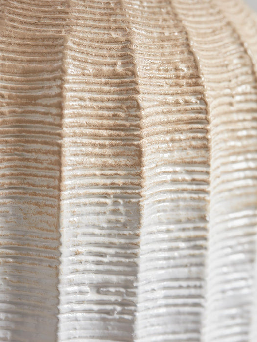 Two Tone Textured Table Lamp