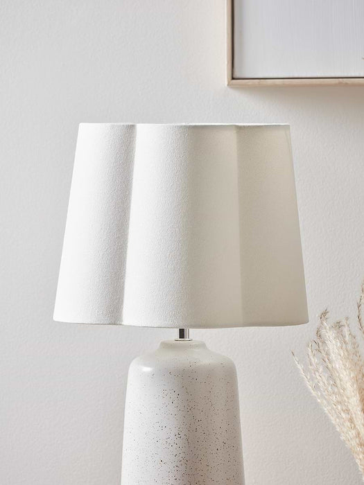 Tapered Scalloped Edge Shade - Small