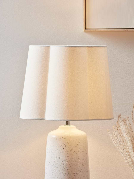 Tapered Scalloped Edge Shade - Small