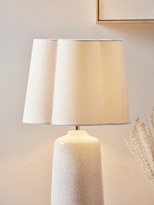 Tapered Scalloped Edge Shade - Small