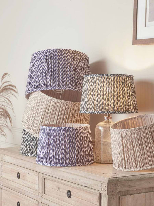 Natural Tapered Chevron Shade - Small