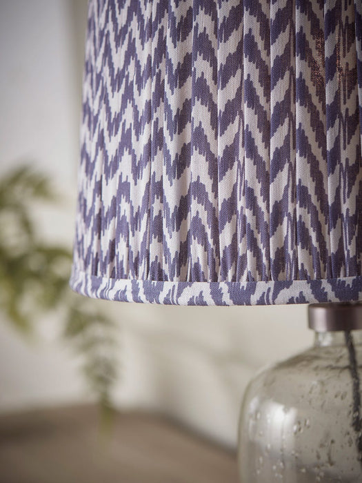 Navy Tapered Chevron Shade - Small