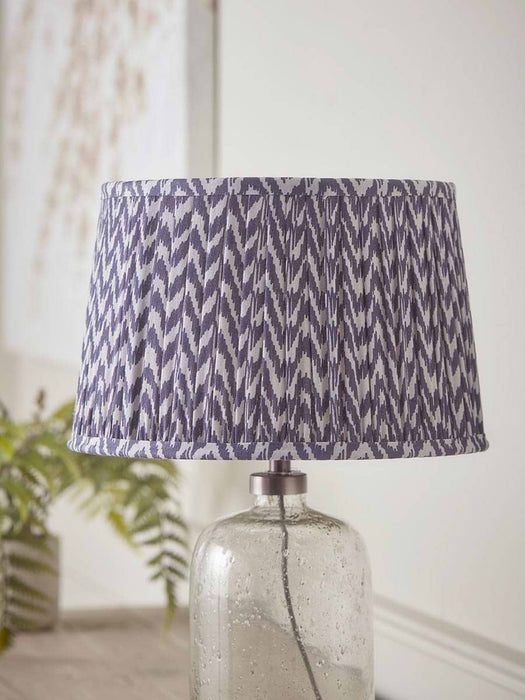 Navy Tapered Chevron Shade - Small