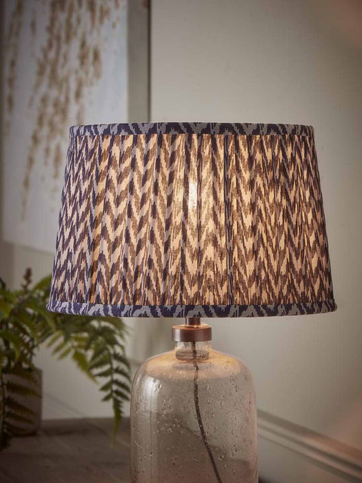 Navy Tapered Chevron Shade - Small