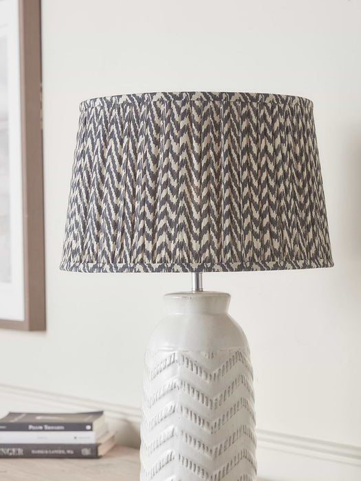 Black Tapered Chevron Shade - Large
