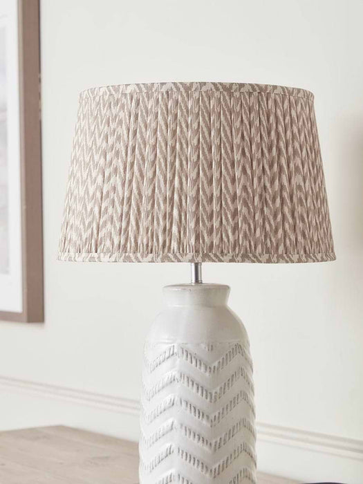 Natural Tapered Chevron Shade - Small