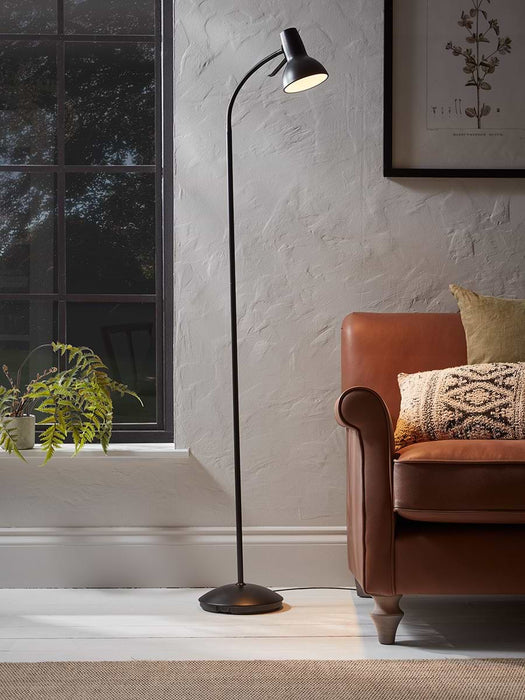 Black Metal Floor Lamp