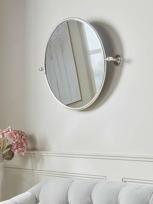 French Round Wall Mirror