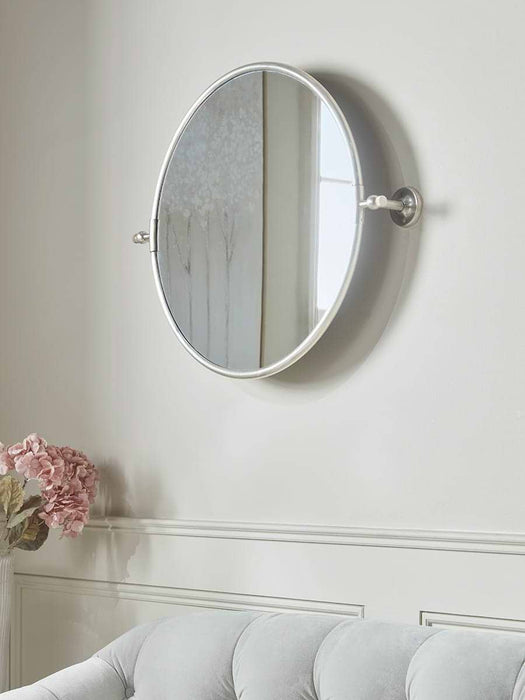French Round Wall Mirror