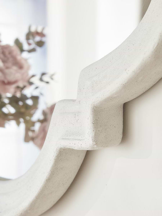Concrete Effect Maroq Mirror