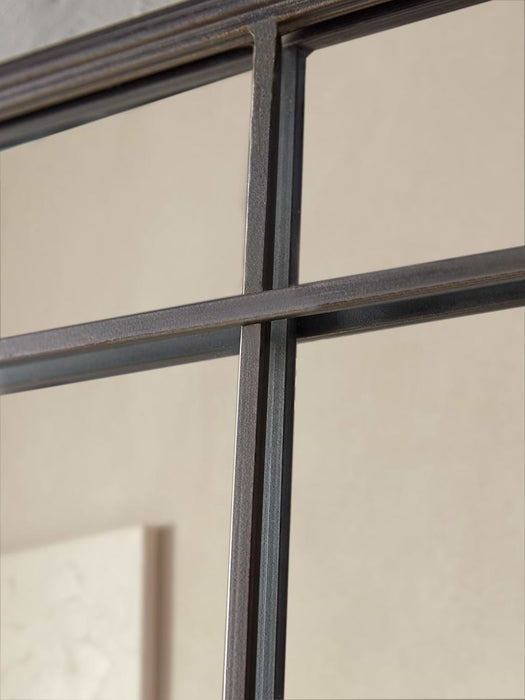 Square Panelled Mirror
