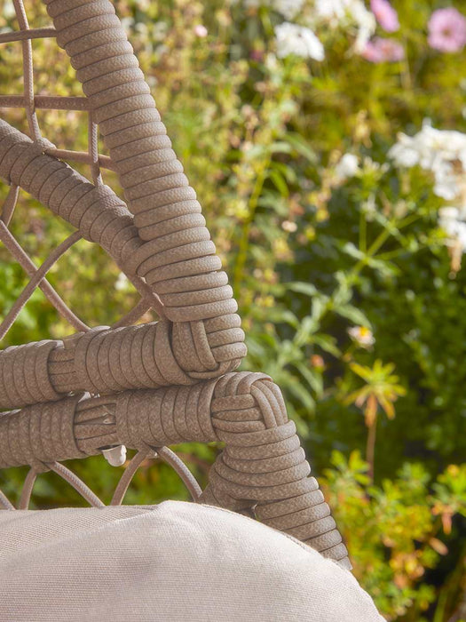 Woven Rope Double Standing Egg Chair