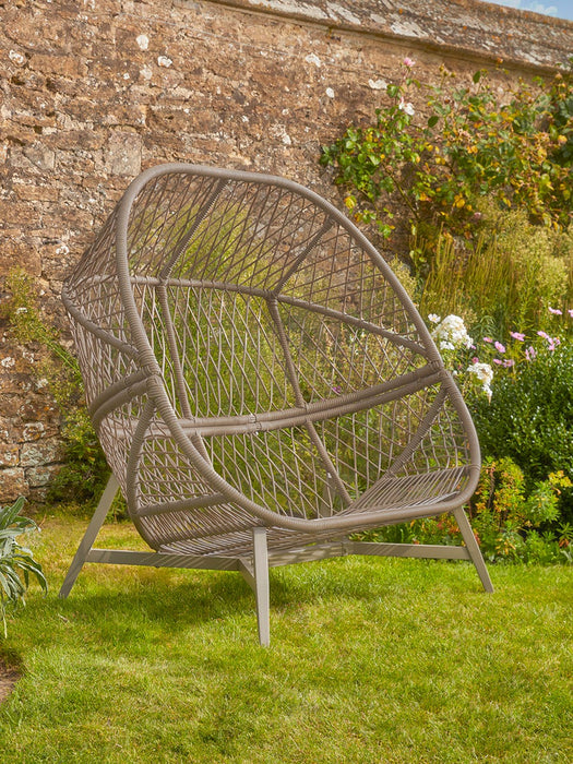 Woven Rope Double Standing Egg Chair