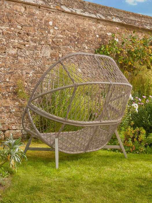 Woven Rope Double Standing Egg Chair