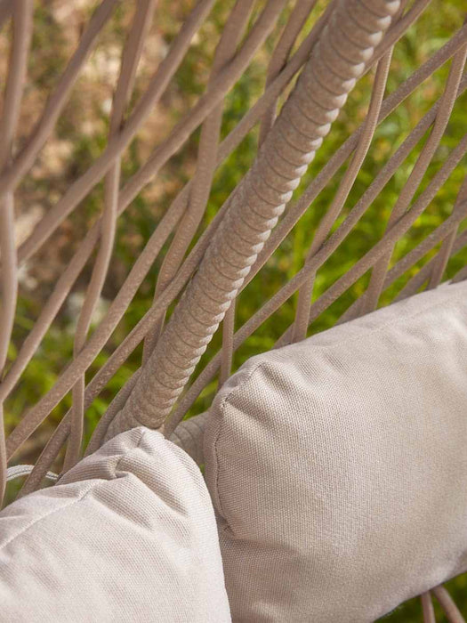 Woven Rope Double Standing Egg Chair