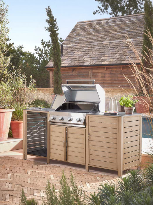 Long Island BBQ & Integrated Storage Cabinet - 4 Burner