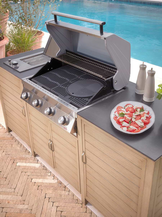 Long Island BBQ & Integrated Storage Cabinet - 4 Burner