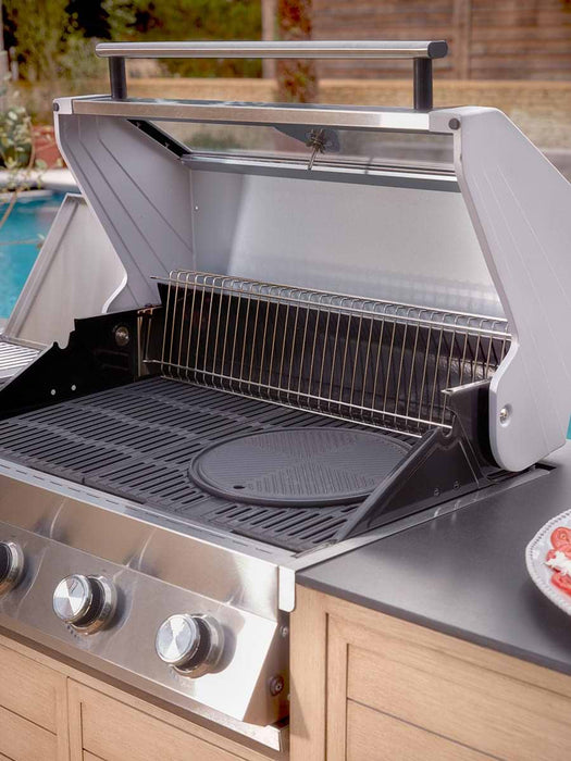 Long Island BBQ & Integrated Storage Cabinet - 4 Burner
