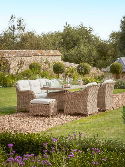 Marlow Lounge Set with Firepit