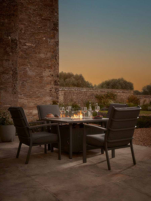 Monaco Lounge Set with Firepit