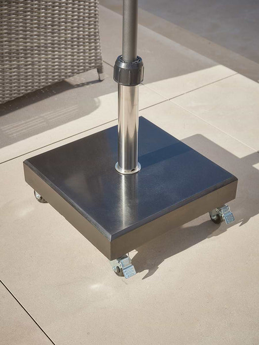 Square Granite Parasol Base - 40kg