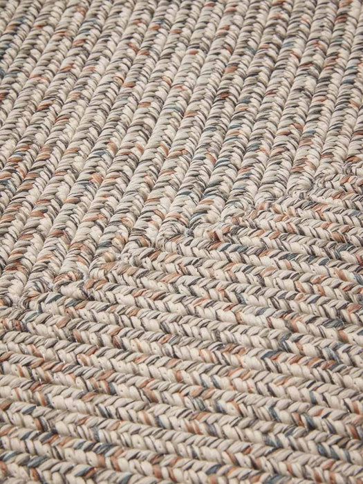 Indoor Outdoor Rectangular Rug - Natural - Small