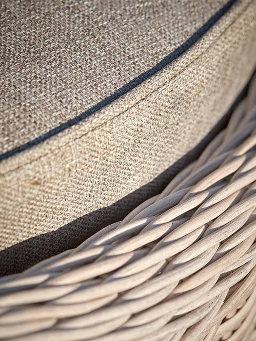 Faux Rattan Tub Chair Set