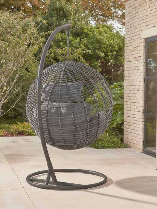 Industrial Hanging Chair - Grey