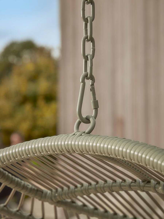 Tilos Geometric Hanging Chair - Olive