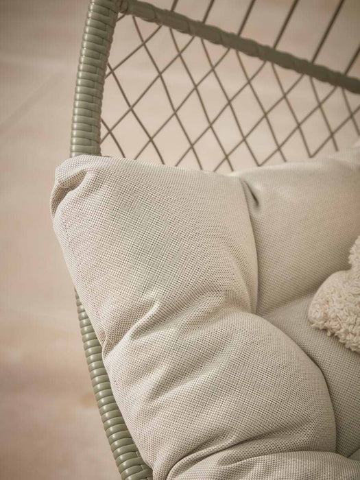 Tilos Geometric Hanging Chair - Olive