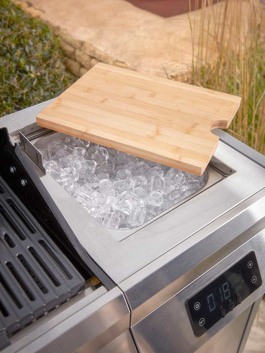 Gourmet Gas & Charcoal Stainless Steel BBQ - Pro Island